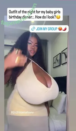 Chioma Lovv / chiomalovv nude photo #0760