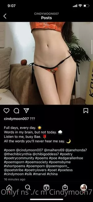 cindymoon7 / cindymoon007 nude photo #0287