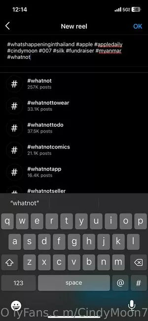 cindymoon7 / cindymoon007 nude photo #0341