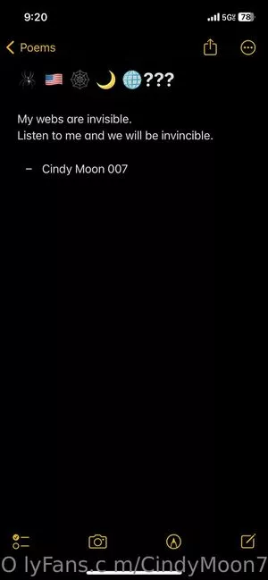 cindymoon7 / cindymoon007 nude photo #0352