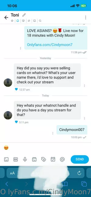 cindymoon7 / cindymoon007 nude photo #0367