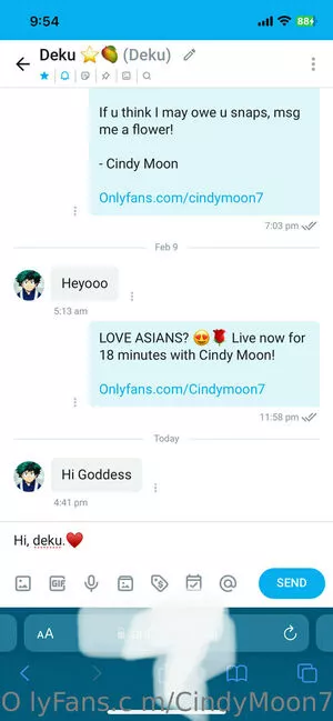 cindymoon7 / cindymoon007 nude photo #0368