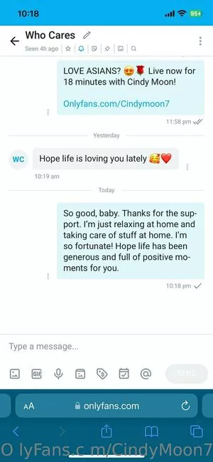 cindymoon7 / cindymoon007 nude photo #0374