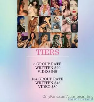 cute_bean_ting / bean_exclusive / borderline_fuuuck nude photo #0056