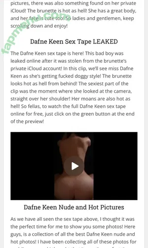 Dafne Keen / dafnekeen / lauradafne93 nude photo #0034