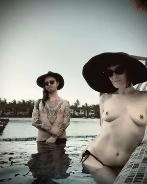 deathandecstasy / DJ Joe Hart and Goth Girl / deysicorona nude photo #0015