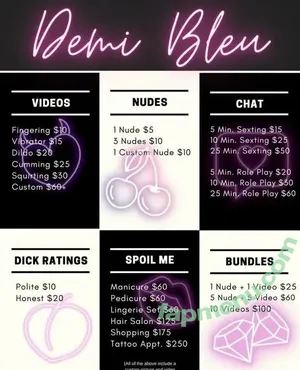 Demi Bleu / demibleu / demibleuu nude photo #0050