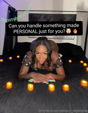 Ebony Mystique / EbonyGoddessMystique / ebony_goddessmysti / ebony_mystique nude photo #0554