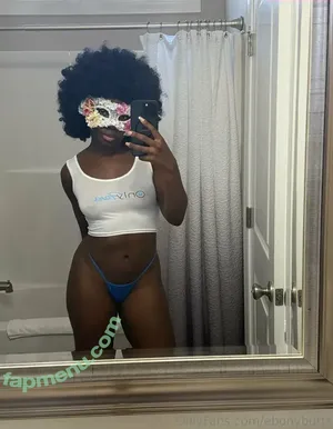 ebonybutts / realebonyb nude photo #0001
