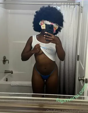 ebonybutts / realebonyb nude photo #0009