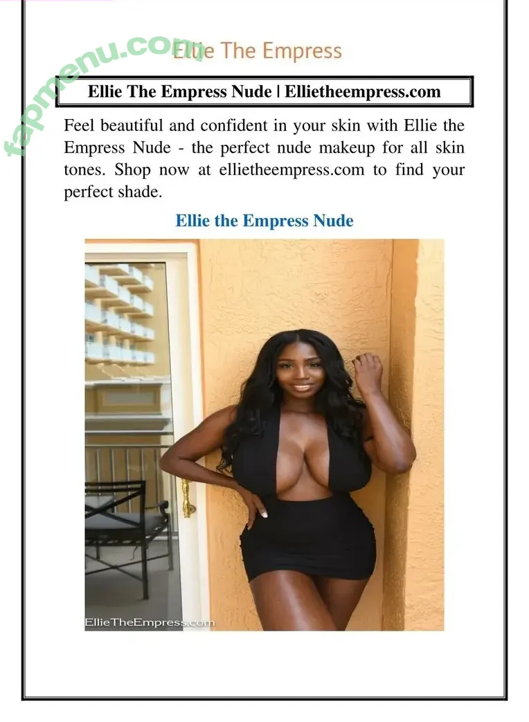 Ellie The Empress nude photo #0007 (Simp Chat / _ellietheempress_ / empresselliee)