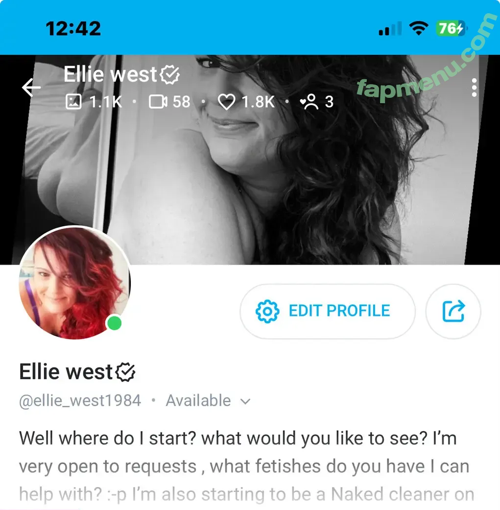 Ellie West nude photo #0001 (Ellie_West1984)