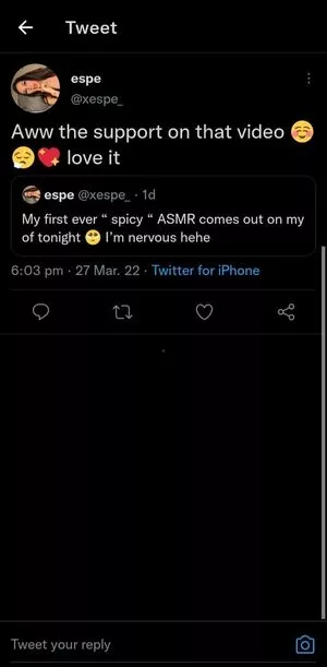 Espe ASMR / xespe_ / xxxespe nude photo #0065