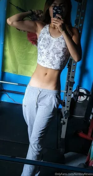 FemboyFitness / femboyfit / fitness_femboy nude photo #0060