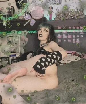 Gothmonke / Nekophobia nude photo #0015