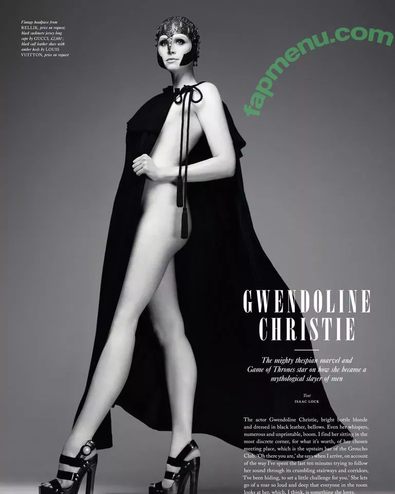 Gwendoline Christie nude photo #0013 (BrienneTarth from GoT / christiestevens / gwendolineuniverse)