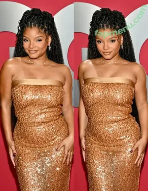 Halle Bailey / Little Mermaid / hallebailey nude photo #0289