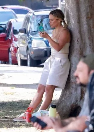Hilary Duff / hilaryduff / kylanharv nude photo #0445