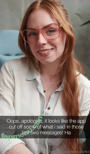 Ivory Fox / maxcantdance / theivoryfox / yourivoryfox nude photo #0116