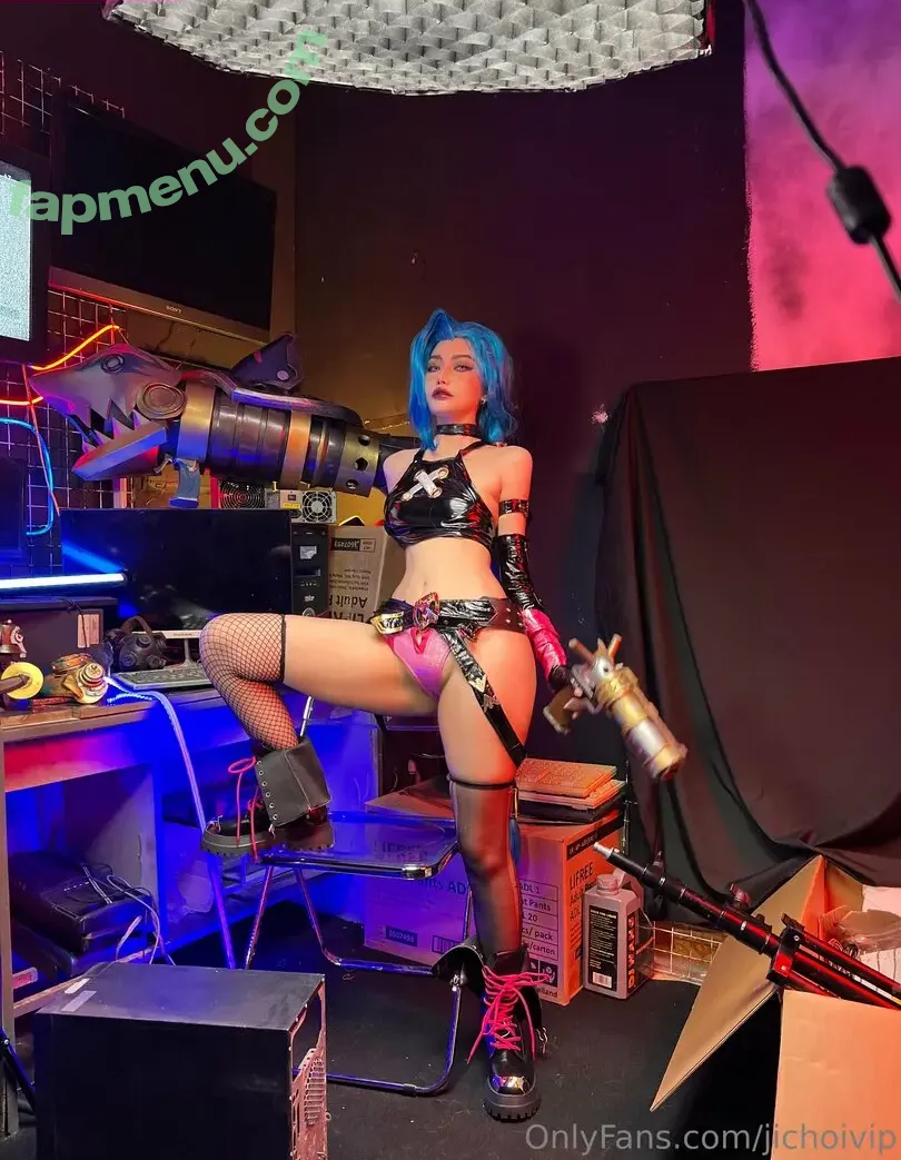 Jinx Cosplay Arcane nude photo #0217 (LeagueLegends / jinxedyumeria)