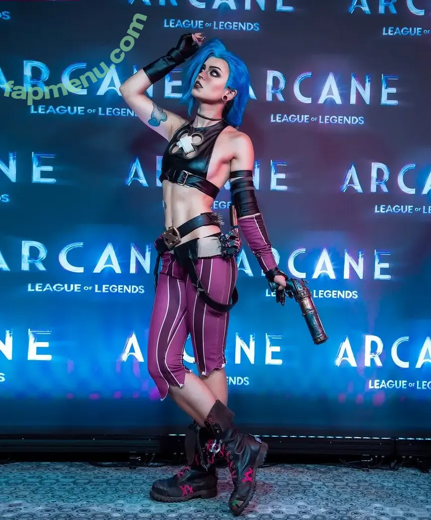 Jinx Cosplay Arcane nude photo #0270 (LeagueLegends / jinxedyumeria)