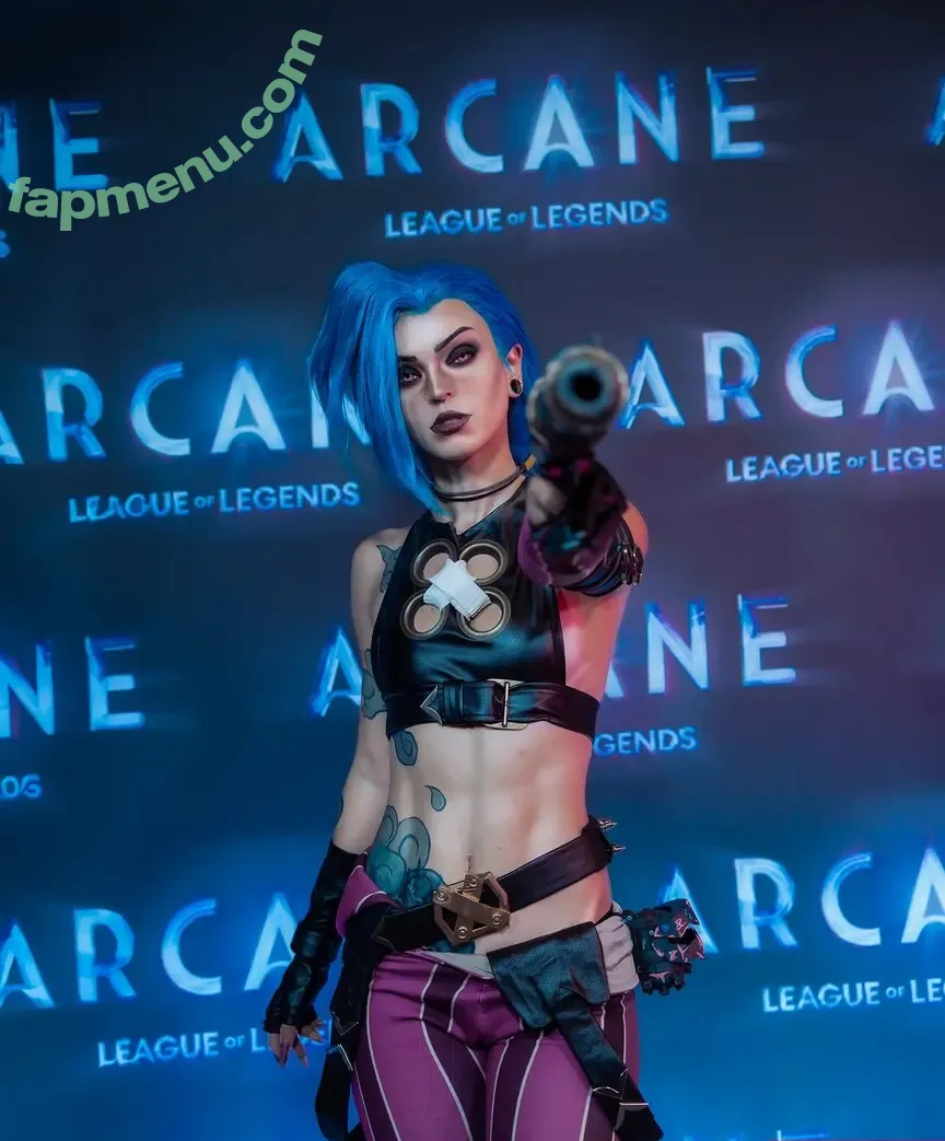 Jinx Cosplay Arcane nude photo #0273 (LeagueLegends / jinxedyumeria)