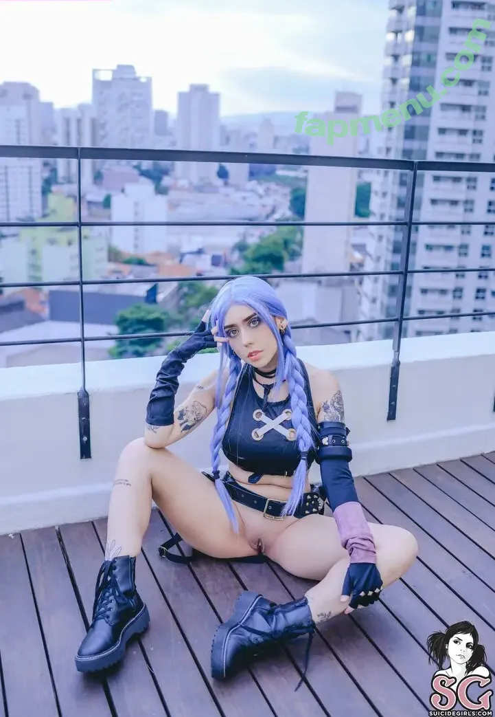 Jinx Cosplay Arcane nude photo #0310 (LeagueLegends / jinxedyumeria)