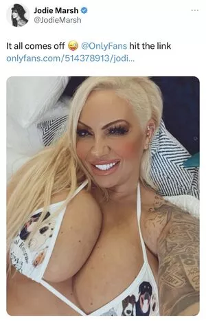 Jodie Marsh / jodiemarsh / jodiemarshtv nude photo #0421