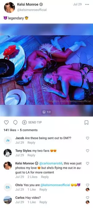 Kelsi Monroe / OfficialKMBooty / kelsimonroeofficial / officialkmig2 / therealkelsimonroe nude photo #0565