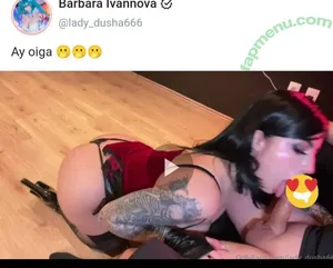 Lady Dusha / Bárbara Ivannova / LadyDusha / blackladydusha666 / lady_dusha666 nude photo #0614