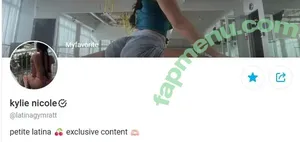 Latinagymrat / Kylie Nicole / itsweetnicki / latinagymratt nude photo #0010
