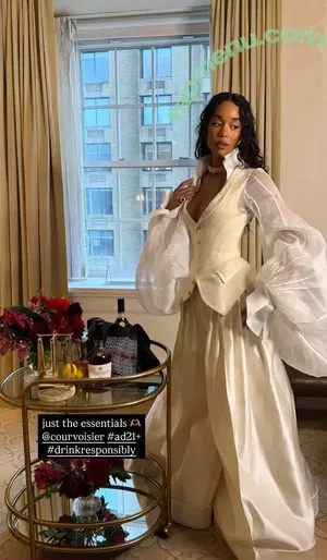 Laura Harrier nude