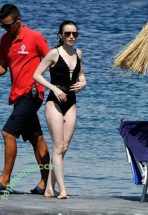 Lily Collins / lilyjcollins nude photo #1104