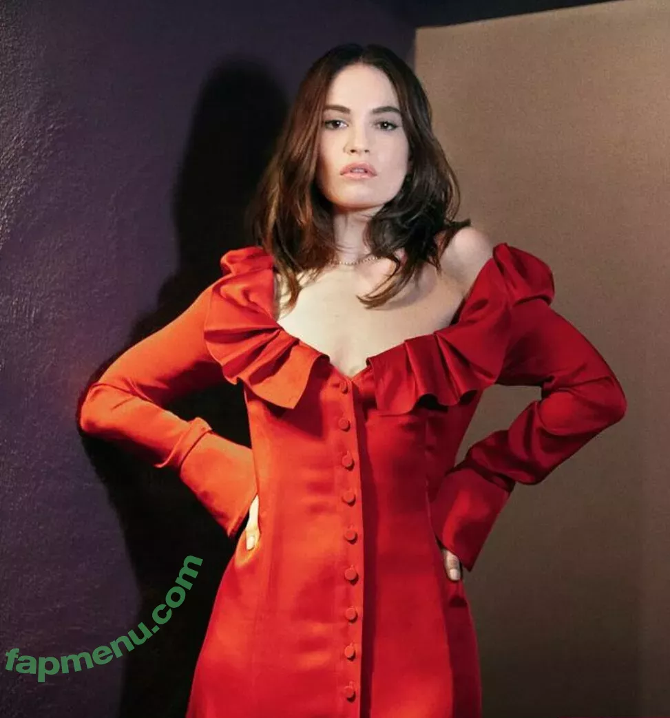 Lily James OnlyFans Leak: Nude photo #