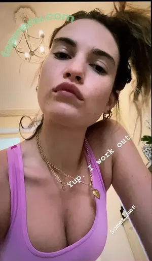 Lily James / lillyjames / lilyjamesofficial nude photo #1351