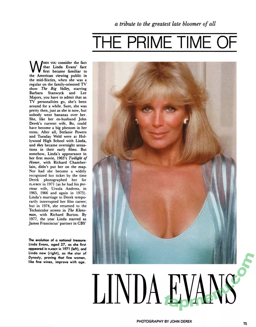 Linda Evans nude photo #0002 (lindaevansofficial)