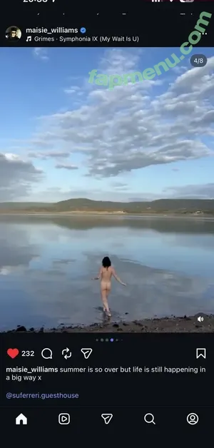 Maisie Williams / MaisieWilliamsOfficial / Maisie_Williams nude photo #0148