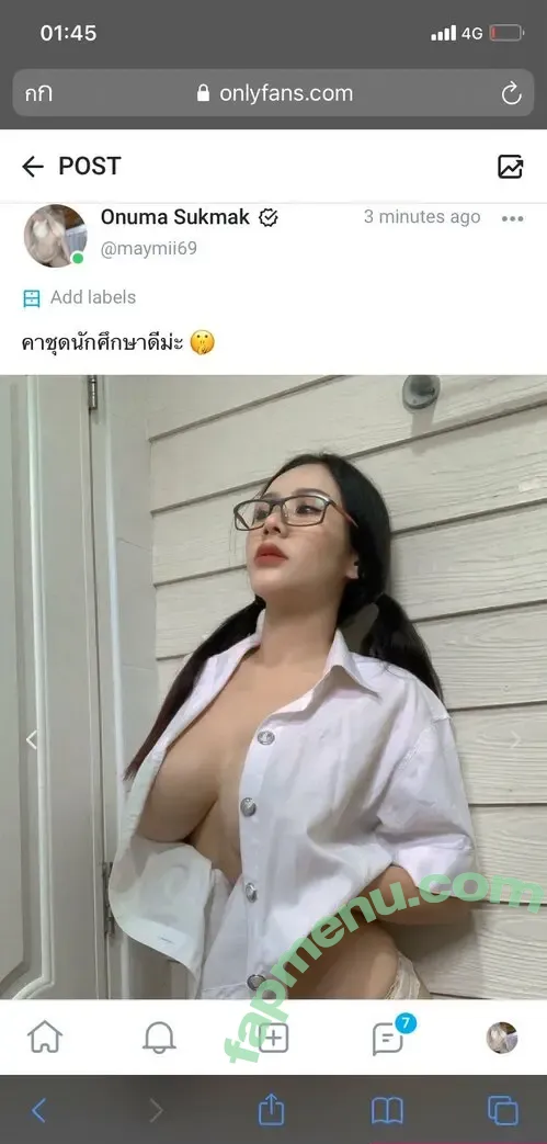 maymii69 nude photo #0015 (Onuma Sukmak / _mmaymii_)