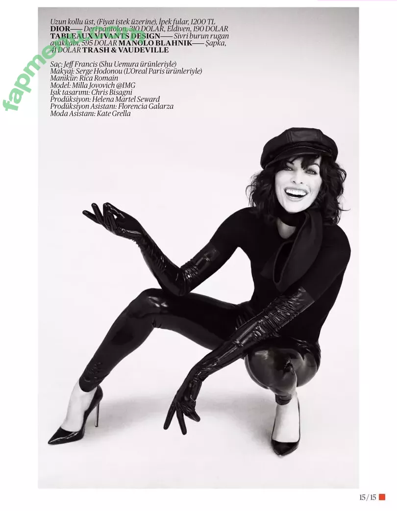 Milla Jovovich nude photo #0302 (MillaJovovich)