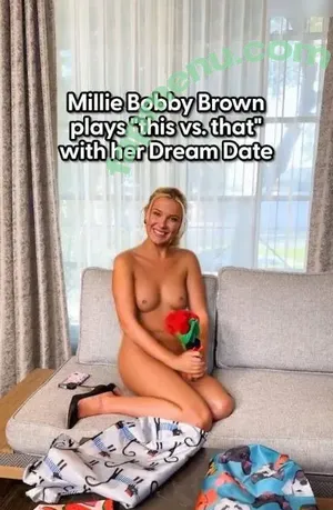 Millie Bobby Brown / milliebobbybrown nude photo #5001