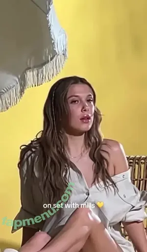 Millie Bobby Brown / milliebobbybrown nude photo #5453