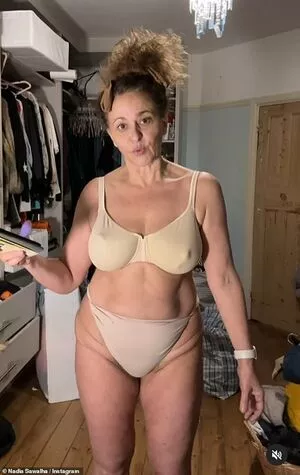 Nadia Sawalha / nadiasawalha nude photo #0032