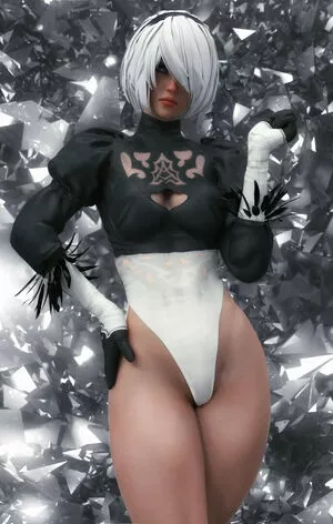 Nier Automata YoRHa / yorha.2.b nude photo #0114
