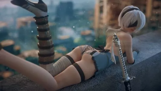 Nier Automata YoRHa / yorha.2.b nude photo #0129