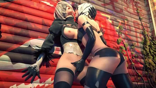 Nier Automata YoRHa / yorha.2.b nude photo #0153