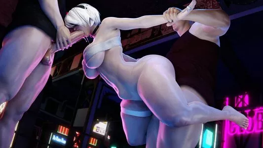 Nier Automata YoRHa / yorha.2.b nude photo #0181