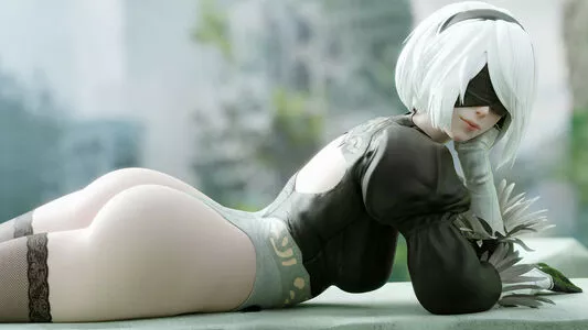 Nier Automata YoRHa / yorha.2.b nude photo #0243