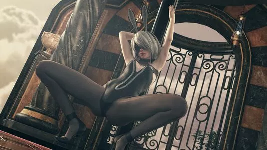 Nier Automata YoRHa / yorha.2.b nude photo #0246