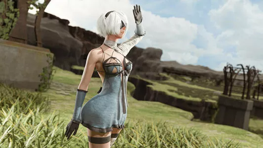 Nier Automata YoRHa / yorha.2.b nude photo #0253