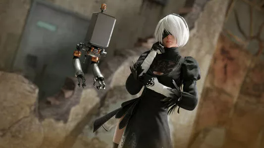 Nier Automata YoRHa / yorha.2.b nude photo #0255